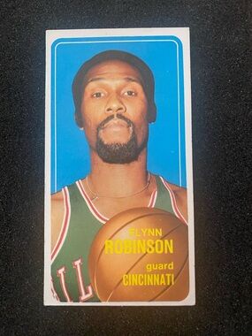 Topps Green Jersey Basketball Card with Blue Frame